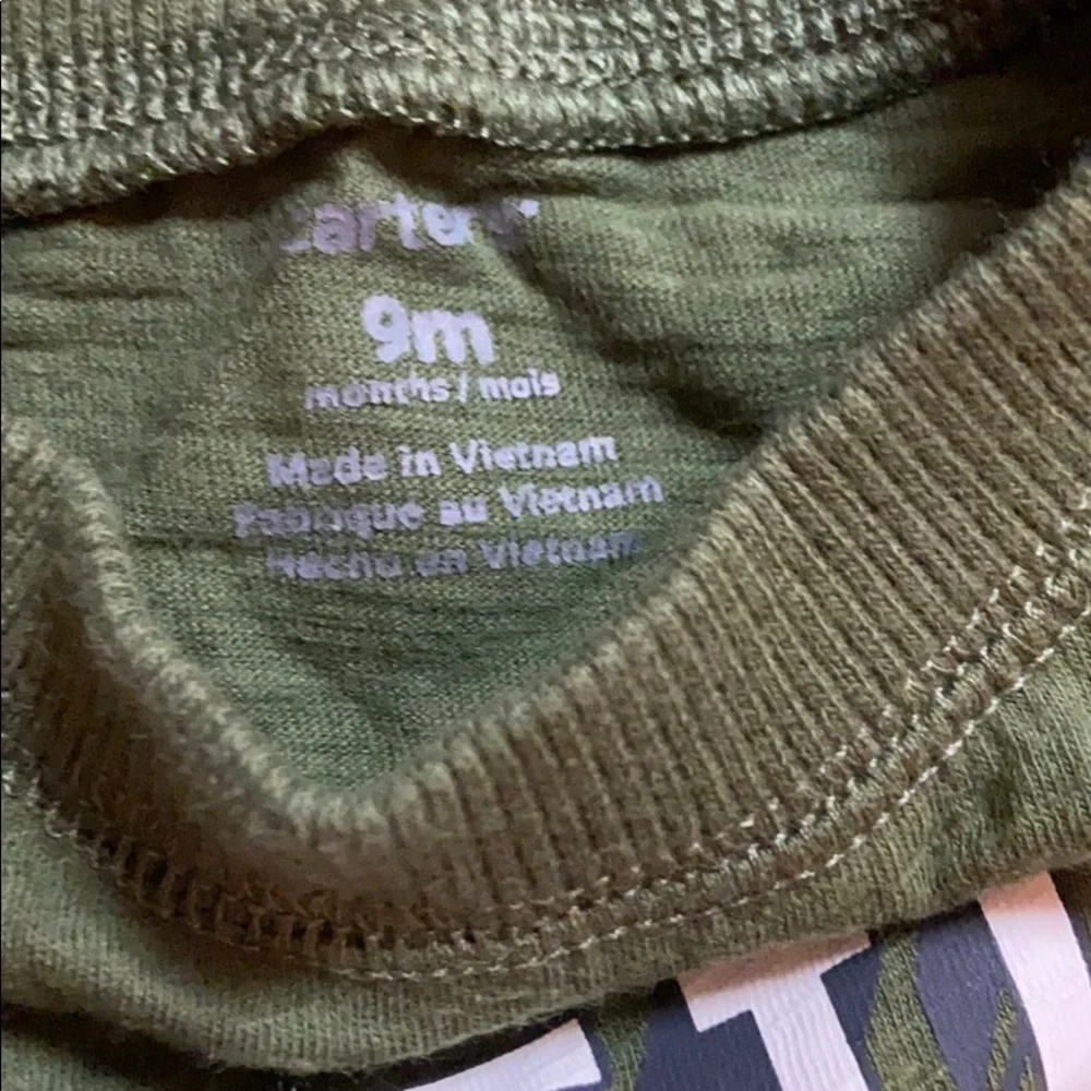 Carter’s baby boy bodysuit